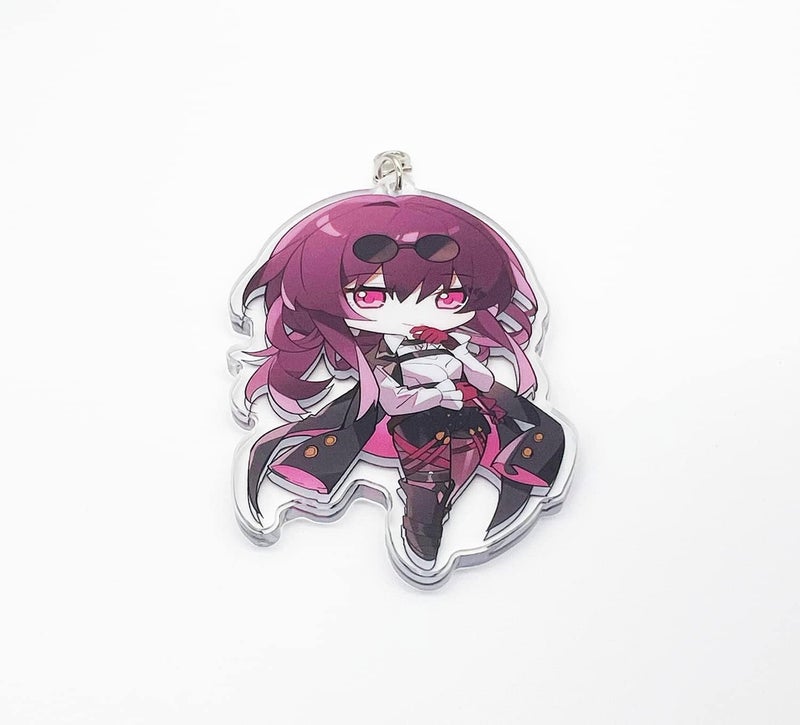 YJacuing Honkai: Star Rail Chibi Cute Acrylic Stand Figure Keychain - Image 3